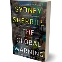 3D view of Premade Abstract Book Cover - Tuatara