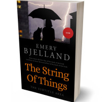 3D view of Premade Teen & Young Adult Book Cover - Cod Gray