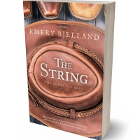 3D view of Premade Historical Book Cover - Santa Fe