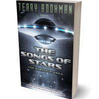 3D view of Premade Science Fiction Book Cover - Charade