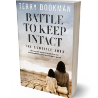 3D view of Premade Family & Parenting Book Cover - Swirl