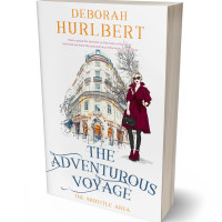 3D view of Premade Chick Lit Book Cover - Cararra