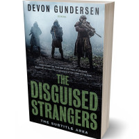 3D view of Premade Apocalyptica Book Cover - Outer Space