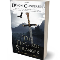 3D view of Premade Fantasy Book Cover - Iron