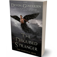 3D view of Premade Apocalyptica Book Cover - Thunder