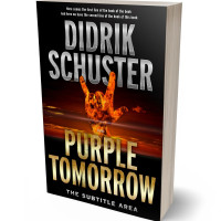 3D view of Premade Apocalyptica Book Cover - Asphalt