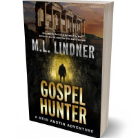 3D view of Premade Mystery & Thriller & Suspense Book Cover - Gimblet
