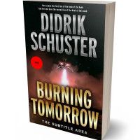 3D view of Tan #8430 - Premade Science Fiction Book Cover