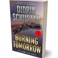 3D view of Premade Science Fiction Book Cover - Mortar