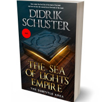 3D view of Premade Fantasy Book Cover - Shark
