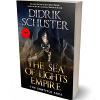 3D view of Premade Fantasy Book Cover - Baltic Sea