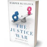 3D view of Premade Politics & Law & Society Book Cover - Gallery