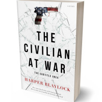 3D view of Premade Politics & Law & Society Book Cover - Gray Nurse