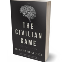 3D view of Premade Science Fiction Book Cover - Mine Shaft