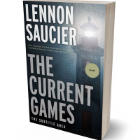 3D view of Premade Mystery & Thriller & Suspense Book Cover - Silver Sand