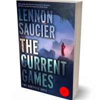 3D view of Premade Mystery & Thriller & Suspense Book Cover - Big Stone