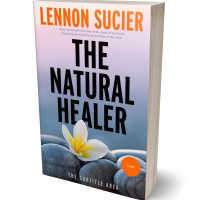 3D view of Premade Health & Mind & Body Book Cover - Gray Suit