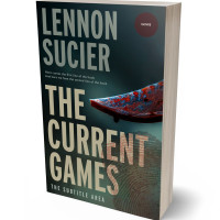 3D view of Premade Mystery & Thriller & Suspense Book Cover - Outer Space