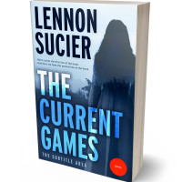 3D view of Premade Horror Book Cover - Cloud Burst