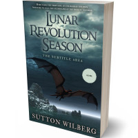 3D view of Premade Fantasy Book Cover - Pickled Bluewood