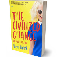 3D view of Denim #8621 - Premade Chick Lit Book Cover