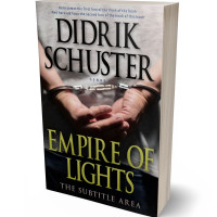 3D view of Premade Mystery & Thriller & Suspense Book Cover - Cod Gray