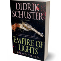 3D view of Premade Action & Adventure Book Cover - Mongoose