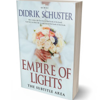 3D view of Premade Romance Book Cover - Nebula