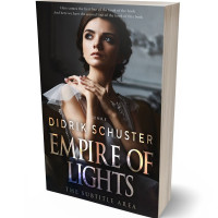 3D view of Premade Romance Book Cover - Dune