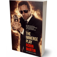 3D view of Premade Mystery & Thriller & Suspense Book Cover - Whiskey