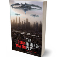 3D view of Premade Science Fiction Book Cover - Cold Turkey