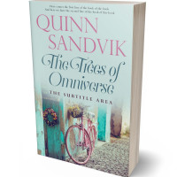 3D view of Premade Abstract Book Cover - Tiara