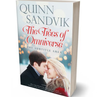 3D view of Premade Romance Book Cover - Outer Space