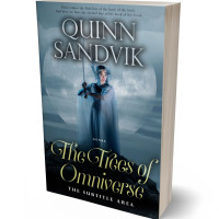 3D view of Premade Fantasy Book Cover - Cutty Sark