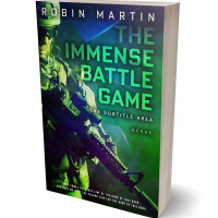 3D view of Premade Action & Adventure Book Cover - Gable Green