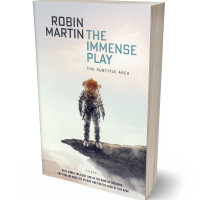 3D view of Premade Science Fiction Book Cover - Cararra