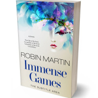 3D view of Premade Fantasy Book Cover - St Tropaz