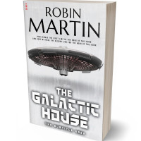 3D view of Premade Science Fiction Book Cover - Iron