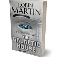3D view of Premade Science Fiction Book Cover - Edward