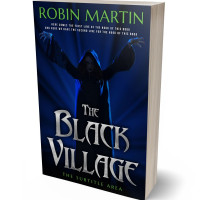 3D view of Premade Fantasy Book Cover - Black Pearl