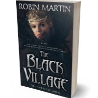 3D view of Premade Fantasy Book Cover - Shark