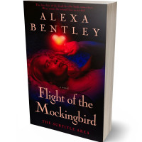 3D view of Premade Surreal Book Cover - Night Rider