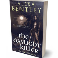 3D view of Premade Fantasy Book Cover - Steel Gray