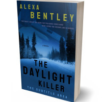 3D view of Premade Mystery & Thriller & Suspense Book Cover - Chathams Blue