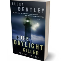 3D view of Premade Mystery & Thriller & Suspense Book Cover - Ebony