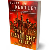 3D view of Premade Science Fiction Book Cover - Kenyan Copper