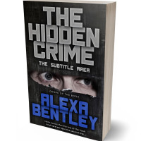3D view of Premade Mystery & Thriller & Suspense Book Cover - Cloudy