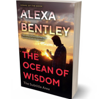 3D view of Premade Health & Mind & Body Book Cover - Tonys Pink