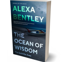 3D view of Premade Literary Fiction Book Cover - Te Papa Green