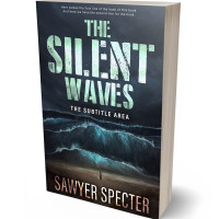 3D view of Premade Apocalyptica Book Cover - Shark